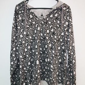 Cheetah print hoodie from Disney